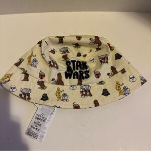 Disney Parks Star Wars Main Characters Sun Bucket Hat NWT